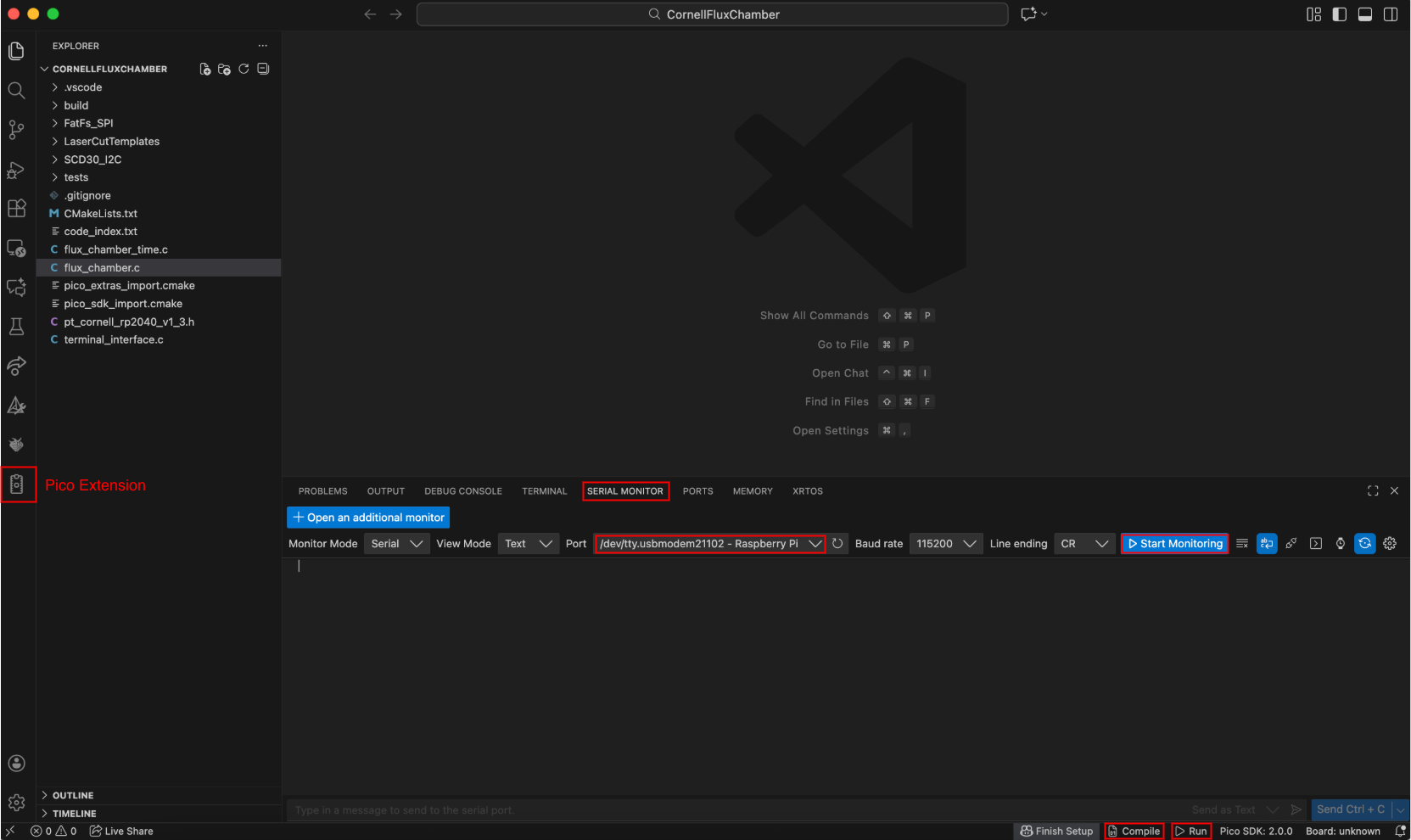 Visual Studio Code Window