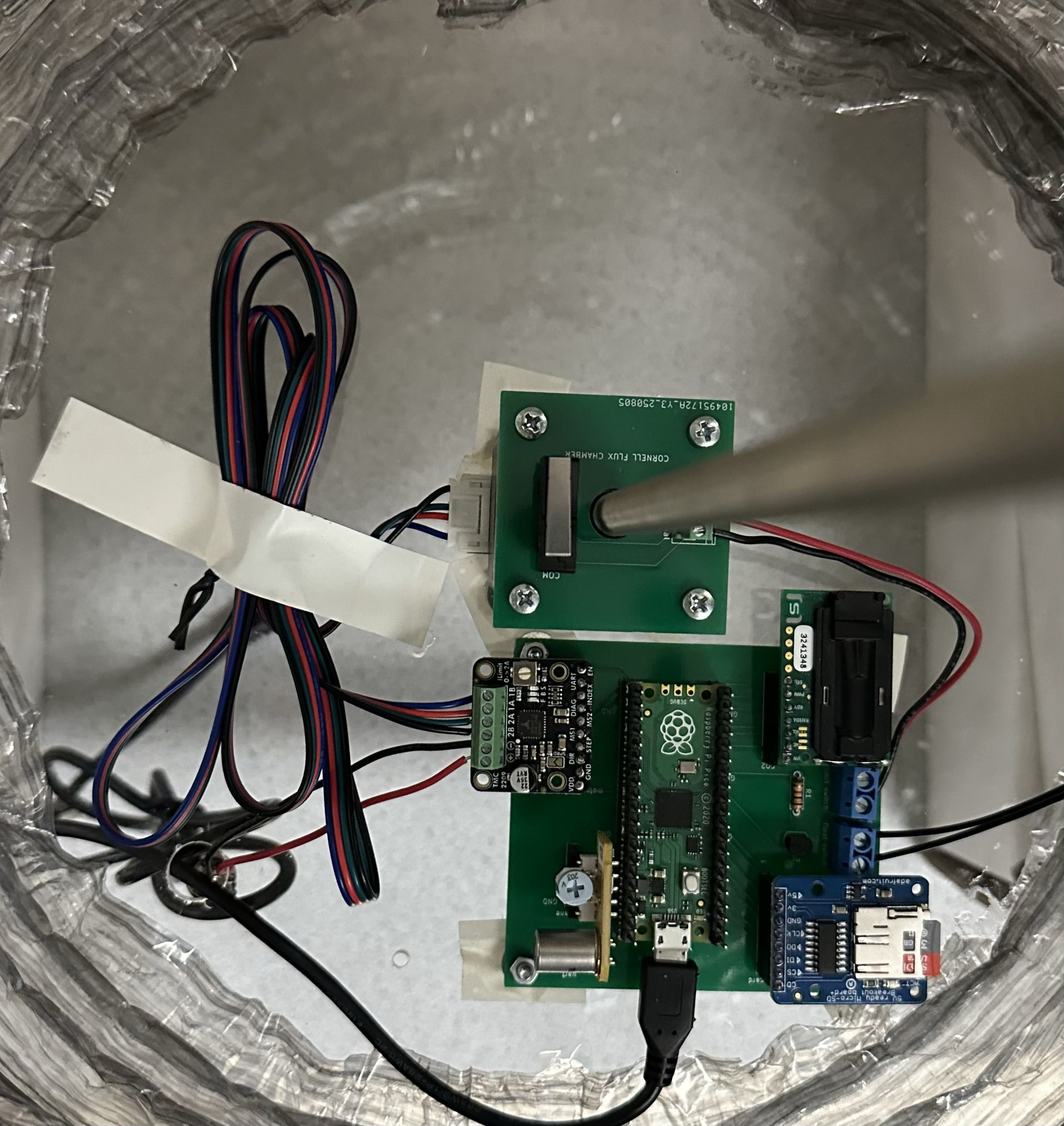 Bottom of Electronics Mount