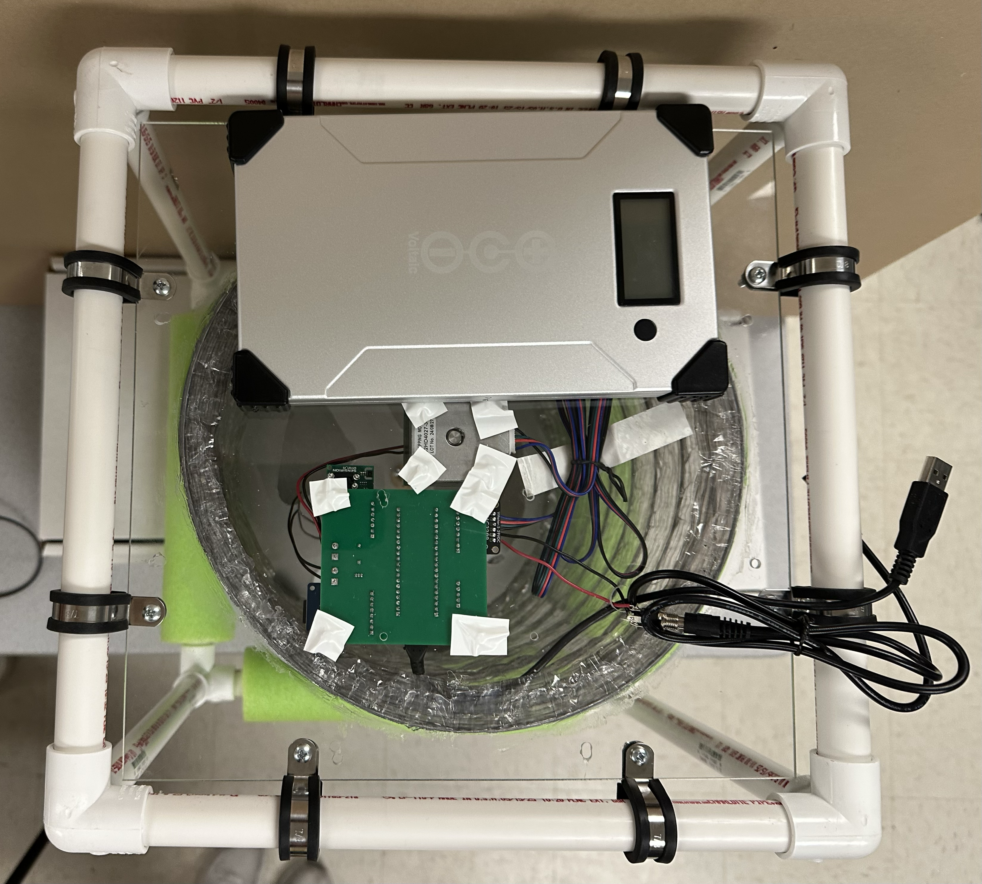 Top of Electronics Mount